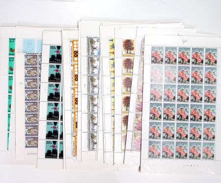 1919-2016 Huge Never hinged stock in sheets, mostly