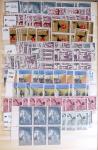 1919-2016 Huge Never hinged stock in sheets, mostly