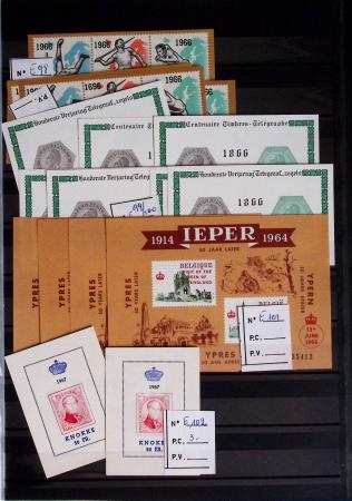 1919-2016 Huge Never hinged stock in sheets, mostly