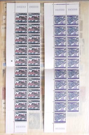 1919-2016 Huge Never hinged stock in sheets, mostly