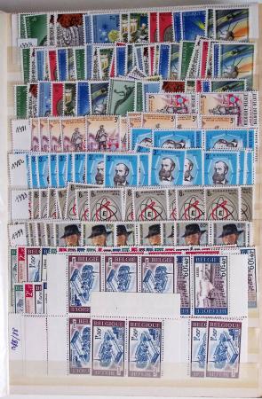 1919-2016 Huge Never hinged stock in sheets, mostly