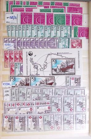 1919-2016 Huge Never hinged stock in sheets, mostly