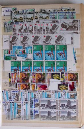 1919-2016 Huge Never hinged stock in sheets, mostly