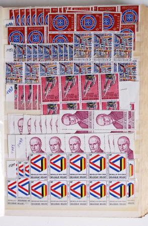 1919-2016 Huge Never hinged stock in sheets, mostly