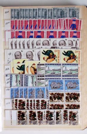 1919-2016 Huge Never hinged stock in sheets, mostly