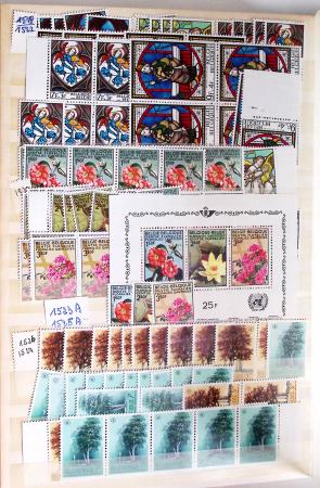 1919-2016 Huge Never hinged stock in sheets, mostly