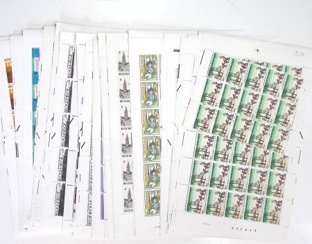 1919-2016 Huge Never hinged stock in sheets, mostly