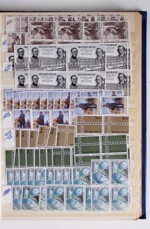 1919-2016 Huge Never hinged stock in sheets, mostly