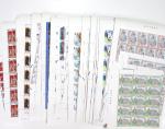 1919-2016 Huge Never hinged stock in sheets, mostly