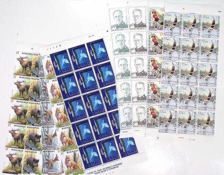 1919-2016 Huge Never hinged stock in sheets, mostly