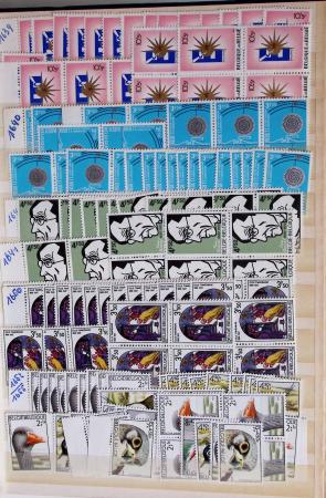 1919-2016 Huge Never hinged stock in sheets, mostly