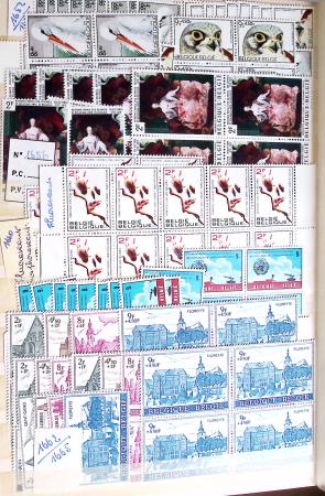 1919-2016 Huge Never hinged stock in sheets, mostly