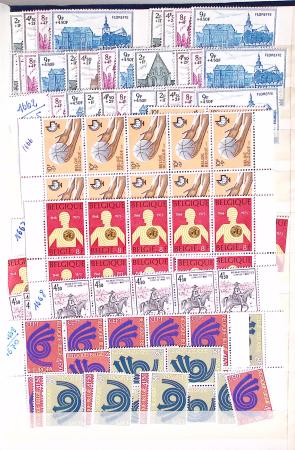 1919-2016 Huge Never hinged stock in sheets, mostly