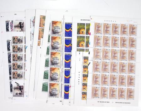1919-2016 Huge Never hinged stock in sheets, mostly