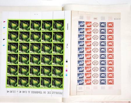 1919-2016 Huge Never hinged stock in sheets, mostly