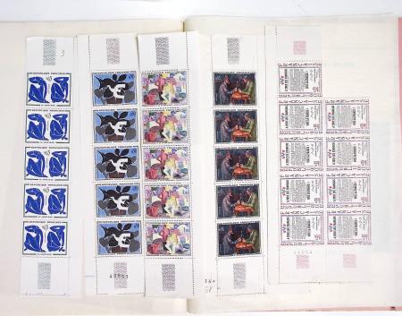 1919-2016 Huge Never hinged stock in sheets, mostly