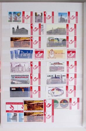 1919-2016 Huge Never hinged stock in sheets, mostly