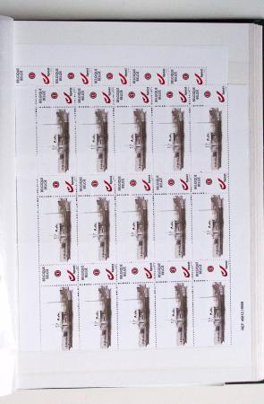 1919-2016 Huge Never hinged stock in sheets, mostly