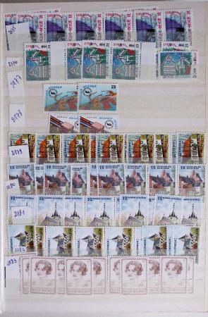 1919-2016 Huge Never hinged stock in sheets, mostly