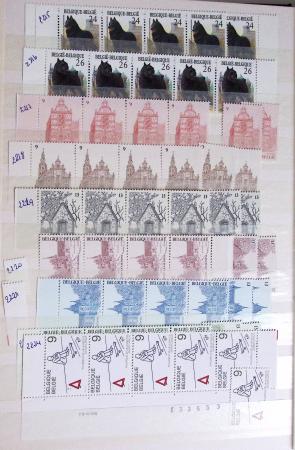 1919-2016 Huge Never hinged stock in sheets, mostly
