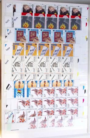 1919-2016 Huge Never hinged stock in sheets, mostly