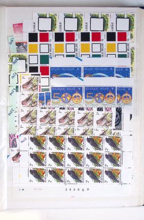 1919-2016 Huge Never hinged stock in sheets, mostly
