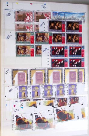 1919-2016 Huge Never hinged stock in sheets, mostly