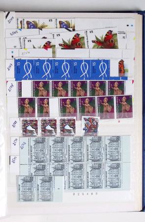 1919-2016 Huge Never hinged stock in sheets, mostly