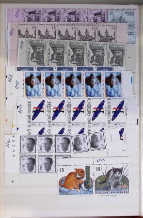 1919-2016 Huge Never hinged stock in sheets, mostly