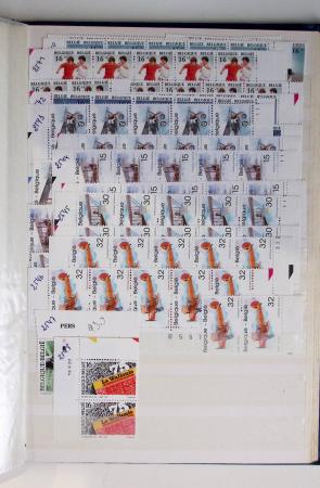 1919-2016 Huge Never hinged stock in sheets, mostly
