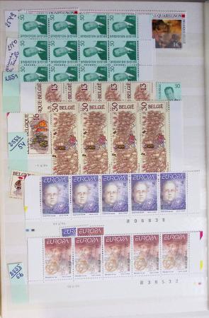 1919-2016 Huge Never hinged stock in sheets, mostly