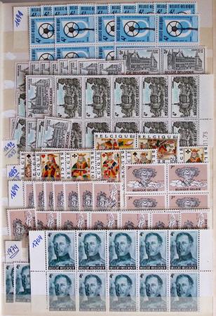 1919-2016 Huge Never hinged stock in sheets, mostly