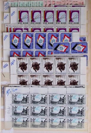 1919-2016 Huge Never hinged stock in sheets, mostly