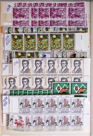 1919-2016 Huge Never hinged stock in sheets, mostly