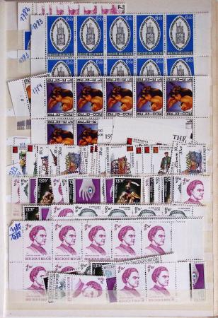1919-2016 Huge Never hinged stock in sheets, mostly