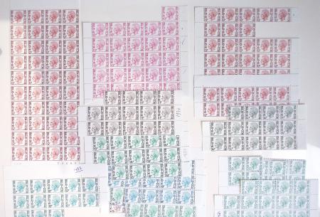 1919-2016 Huge Never hinged stock in sheets, mostly