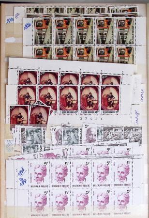 1919-2016 Huge Never hinged stock in sheets, mostly