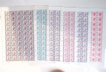 1919-2016 Huge Never hinged stock in sheets, mostly
