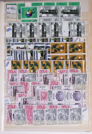 1919-2016 Huge Never hinged stock in sheets, mostly
