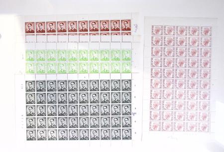 1919-2016 Huge Never hinged stock in sheets, mostly