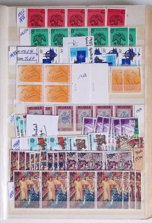 1919-2016 Huge Never hinged stock in sheets, mostly