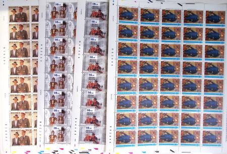1919-2016 Huge Never hinged stock in sheets, mostly
