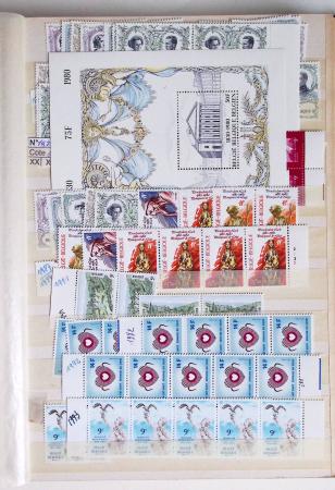 1919-2016 Huge Never hinged stock in sheets, mostly