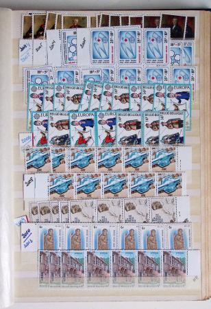 1919-2016 Huge Never hinged stock in sheets, mostly