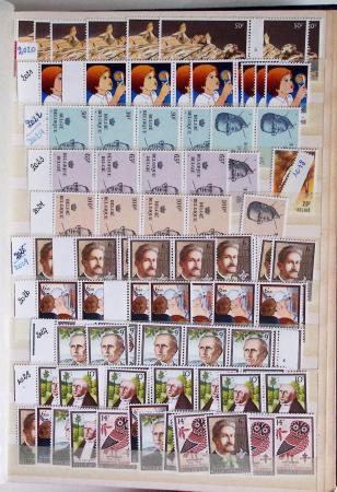 1919-2016 Huge Never hinged stock in sheets, mostly