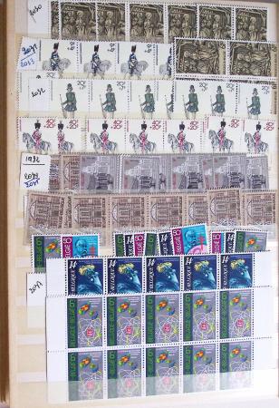 1919-2016 Huge Never hinged stock in sheets, mostly