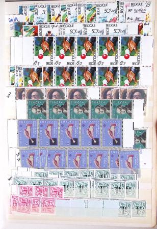 1919-2016 Huge Never hinged stock in sheets, mostly