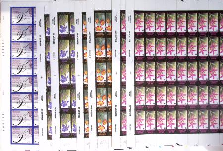 1919-2016 Huge Never hinged stock in sheets, mostly