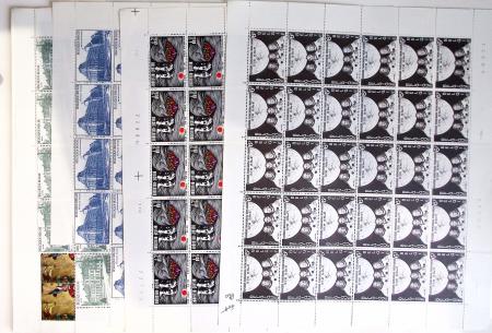 1919-2016 Huge Never hinged stock in sheets, mostly