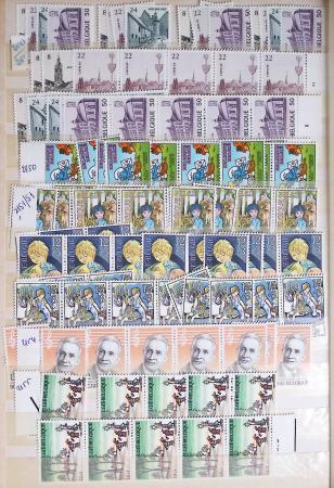 1919-2016 Huge Never hinged stock in sheets, mostly